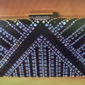 Badgley Mischka rhinestone evening bag